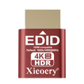 Xieoery HDMI HDR EDID Emulator, Default 1080P 60Hz Dummy Plug, Virtual Display Adapter with HDR Support up to 4K 60Hz for Headless PCs & Remote Desktop