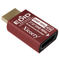 Xieoery HDMI EDID Emulator 2732×2049 HDR, HDMI Dummy Plug with Retina-Style Resolution, Default 2732×2049@60Hz Virtual Display for Headless PCs & Precision UI Workflows