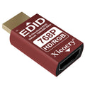Xieoery HDMI EDID Emulator 1024×768@60Hz / 70Hz / 75Hz, Aluminum HDMI Dummy Display Plug, EDID Emulator Adapter for Multi-Screen Setup, Remote Desktop, Server, Miner Rig, Stable Signal Output