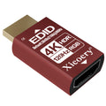 Xieoery HDMI EDID Emulator Dual-Channel 4K HDR Dummy Plug, 3840×2160@60Hz Default, Headless Ghost Display Adapter for GPU Servers, Remote Access, KVM & 120Hz Support