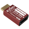 HDMI EDID Emulator Dummy Plug, 1080P 60Hz RGB Default HDMI Display Adapter, 4K & Ultra-Wide Resolution Support, Multi-Resolution High Refresh Compatibility for Headless Servers & Remote Access