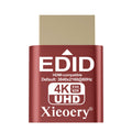 Xieoery 4K HDMI Dummy Plug for Virtual Monitor Display Emulator, Headless Adapter Supporting 3840x2160@60-1080@120Hz, Ideal for Ethereum ETH ZEC BTC Mining