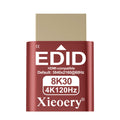 Xieoery 8K HDMI Dummy Plug - EDID Emulator, Headless HDMI Dongle, 7680x4320@30Hz, 2560x1600@60Hz, 1920x1080@30/50/60/120Hz for Remote Access, GPU Tasks & Virtual Desktop